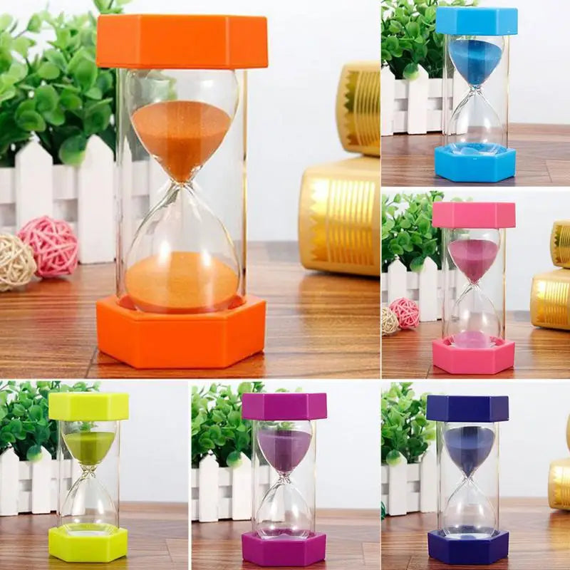 Hexagonale Dekorative Sanduhr – Mehrere Zeitoptionen und Farben | Brehn