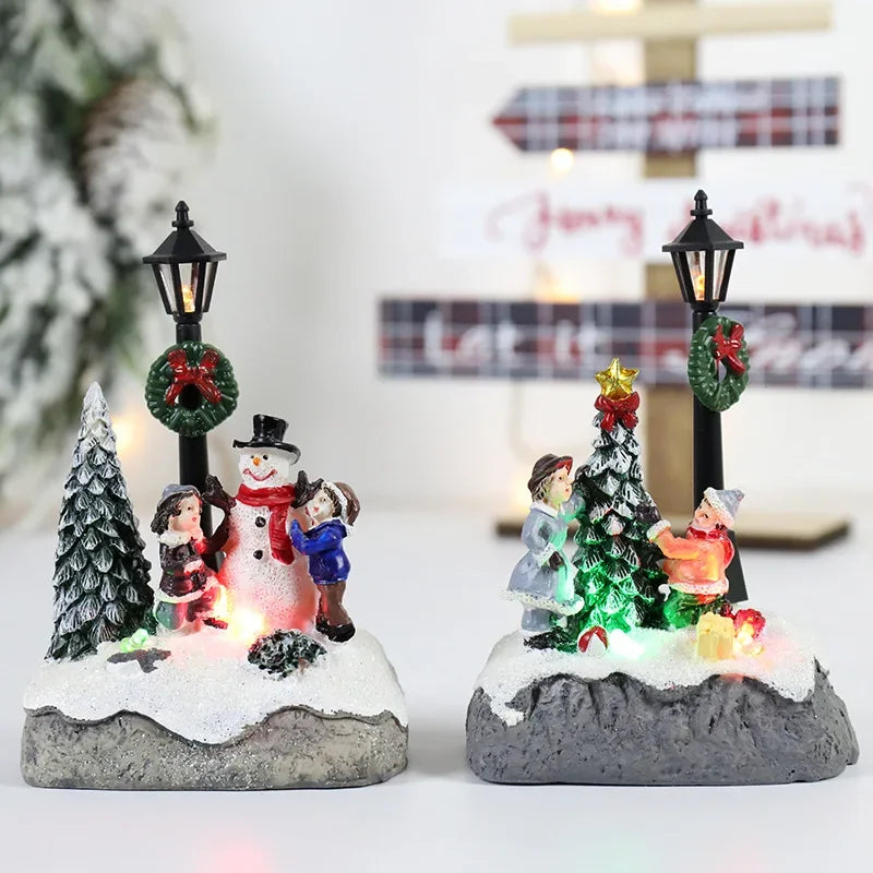 Brehn | FestiveLandscape | Luxus LED Weihnachtsdorf Dekorationen