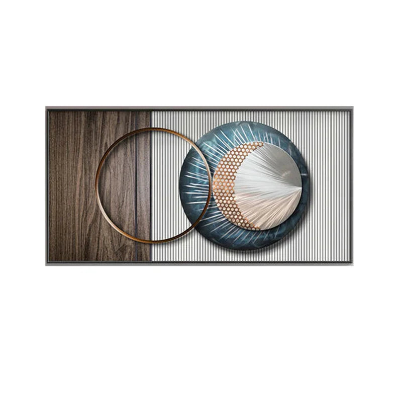 Moderne Ästhetik Abstrakte Sonne & Mond Wandkunst Feine Kunst Leinwanddrucke Bilder für luxuriöses Loft Wohnzimmer Esszimmer Lifestyle Kunst Dekor | Brehn