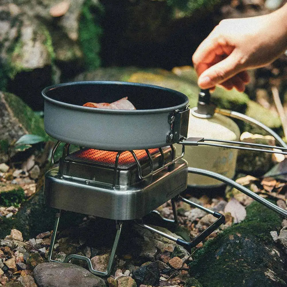 VIvolux | Heat Fold Tragbarer Gas Campingkocher