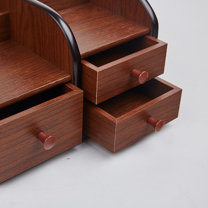 On Point Holz Schreibtisch Organizer
