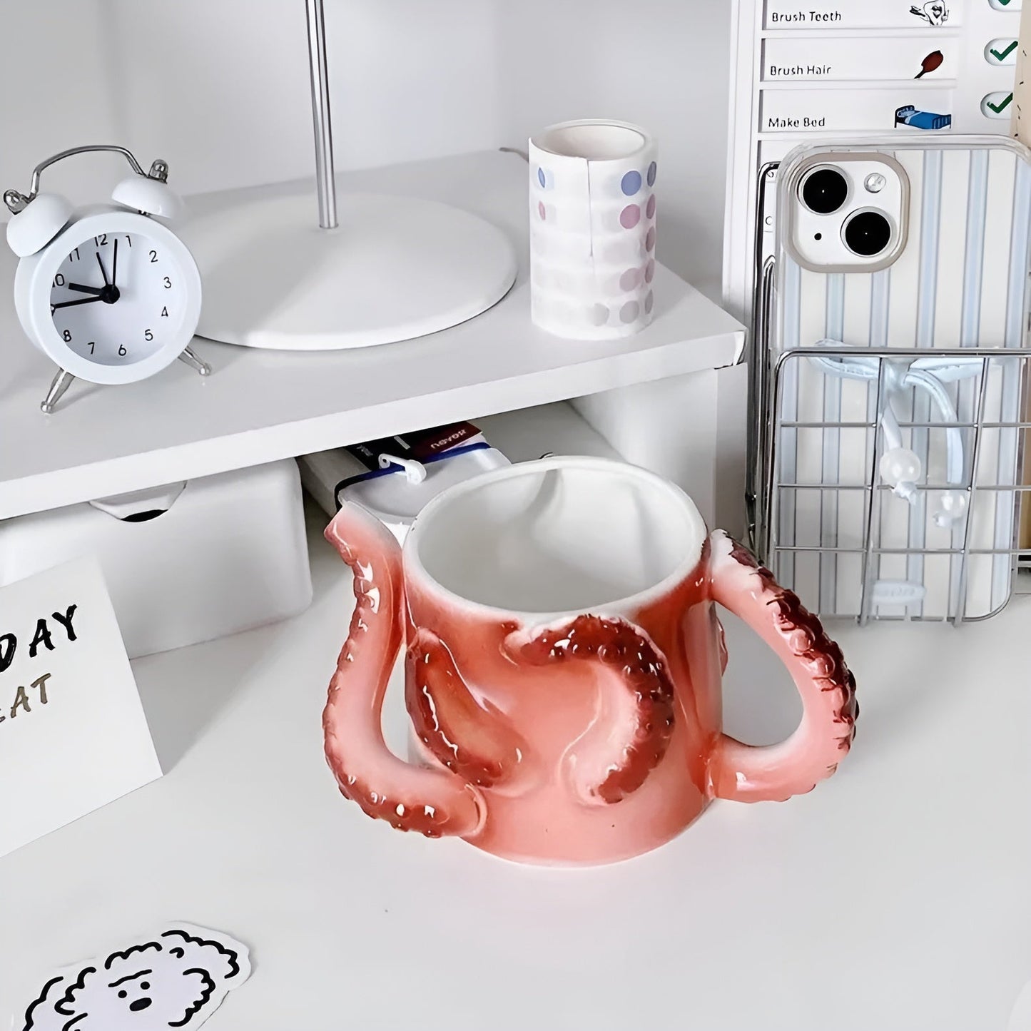 Brehn | Oktopus Tentakel Keramik Kaffeebecher