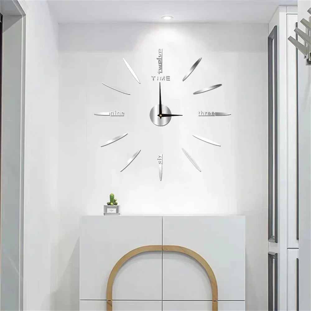 Brehn | Neue große einzigartige Stil Acryl Wanduhr