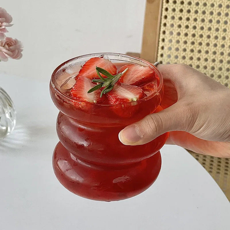 Brehn | Sleek Glass Unregelmäßiger Blasentasse