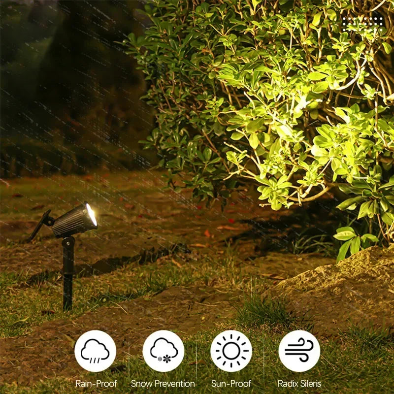 Solar LED Gartenstrahler Außen | Brehn