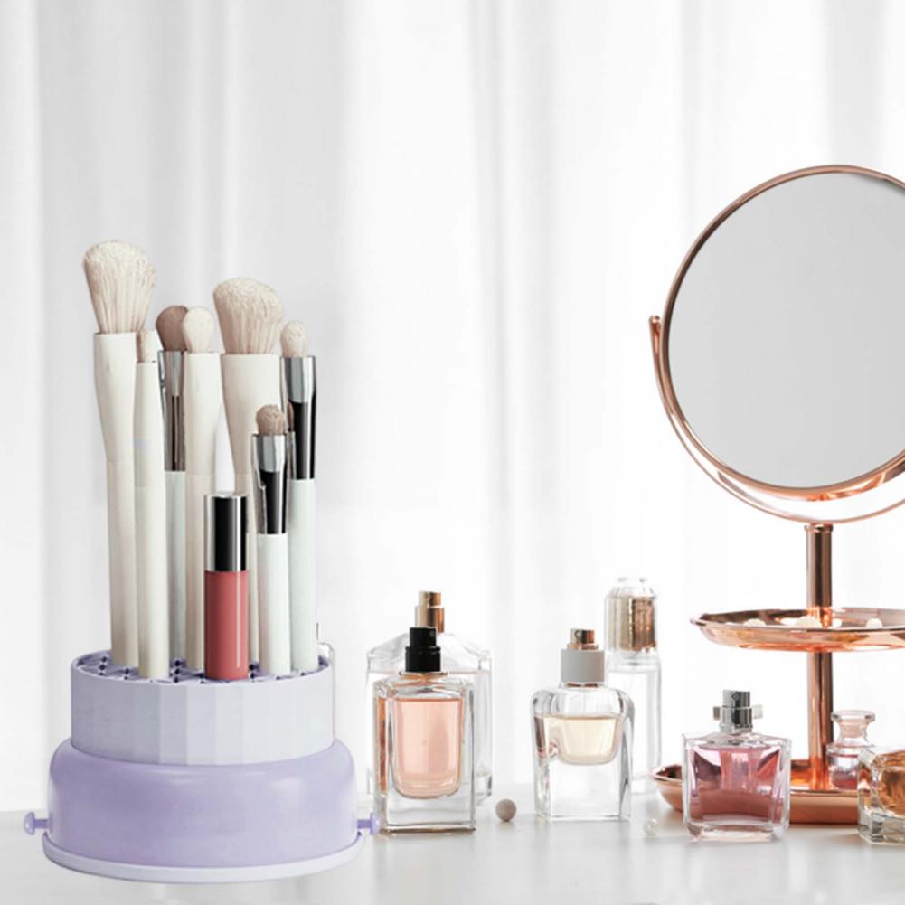 VIvolux | Einfacher Make-up-Reinigungs-Pinsel-Organizer Aufbewahrungsbox