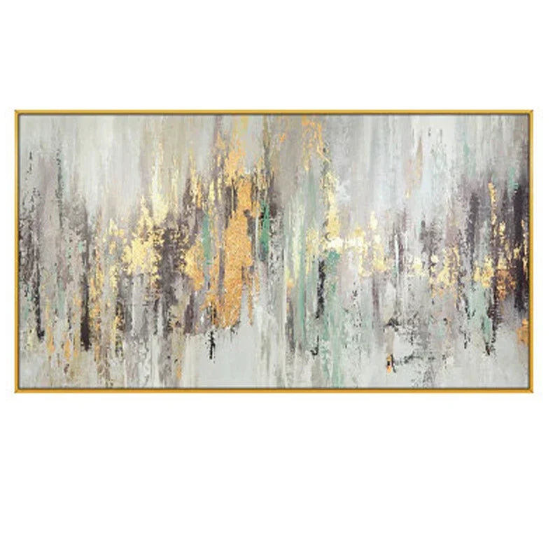 Neutrale Farben Vintage Abstract Grün Beige Grau Wandkunst Fine Art Leinwanddrucke Zeitgenössisches Bild Für Wohnzimmer Schlafzimmer Kunstdekoration | Brehn