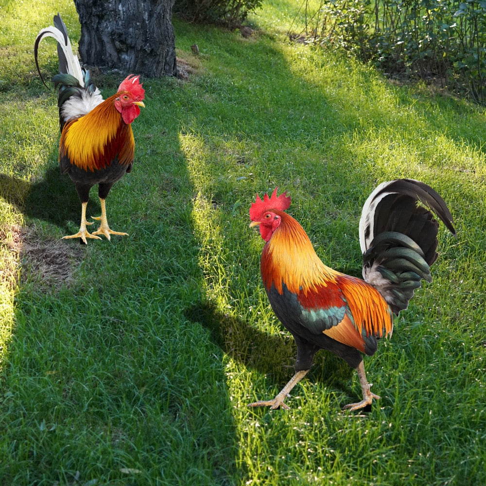 Brehn | Gartenfigur: Gefiederte Schönheit