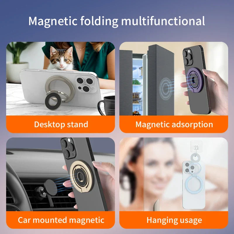 Brehn | Magsafe Metall Faltbarer Ultra-Dünner Telefonhalter