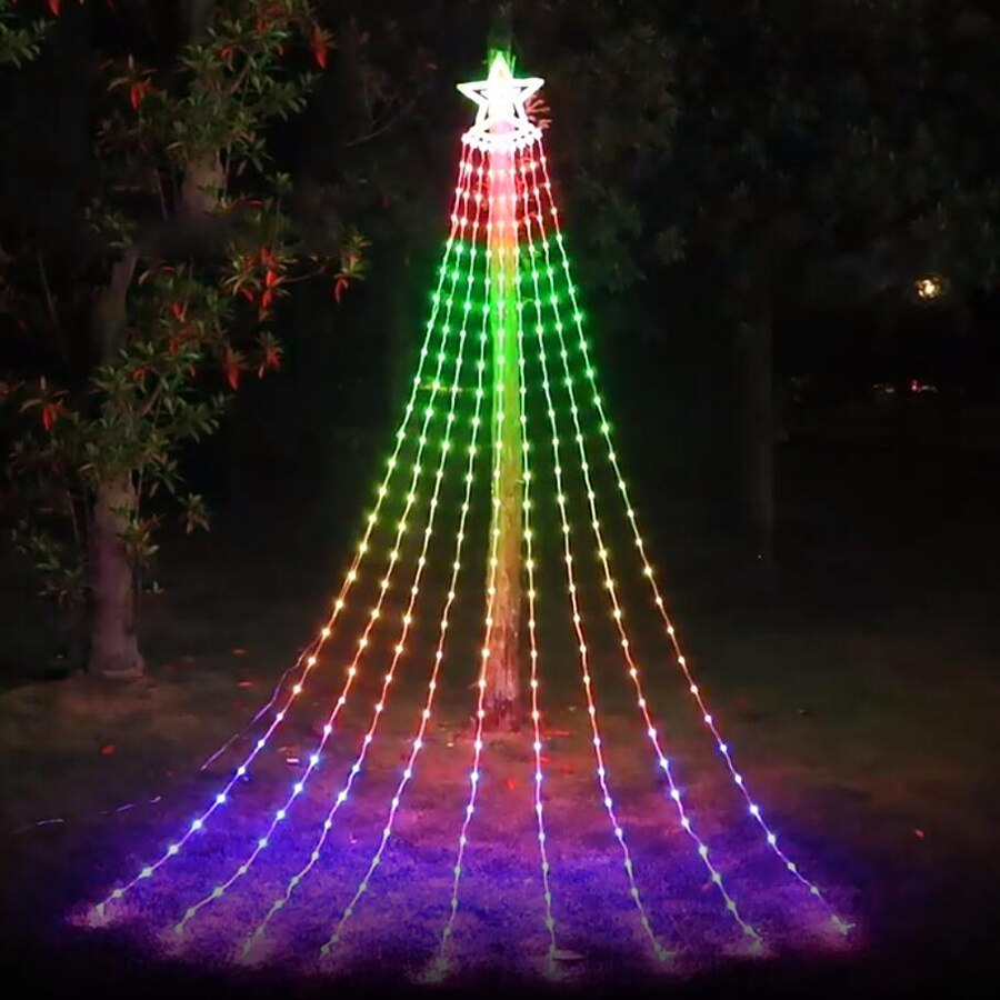 Brehn | Kreative Smarte Weihnachtsbaum LED Lichterkette