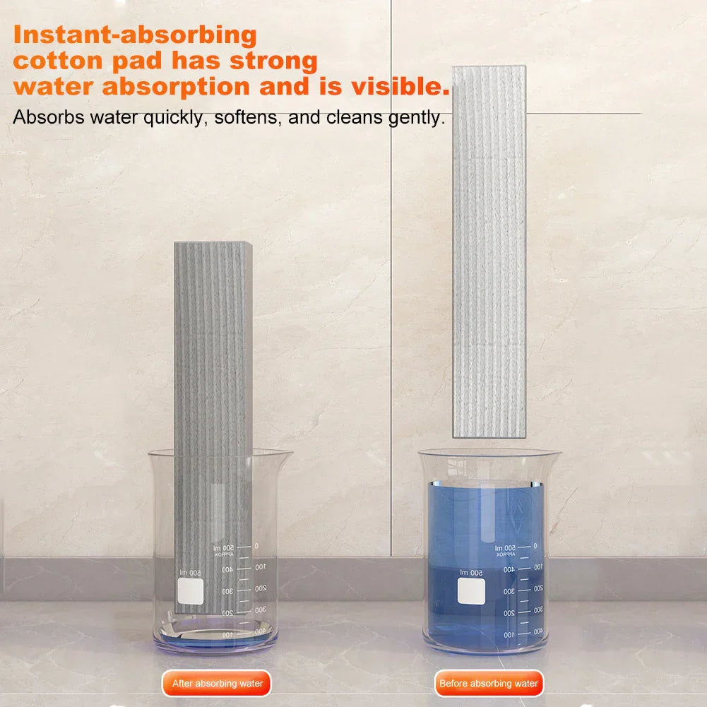 Scratch-Safe Kompakt Dual-Texture Schwamm Mop | Brehn