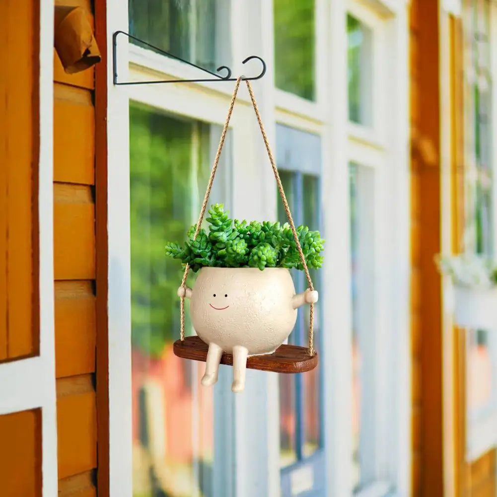 Swing Smiling Face Blumentopf | Brehn