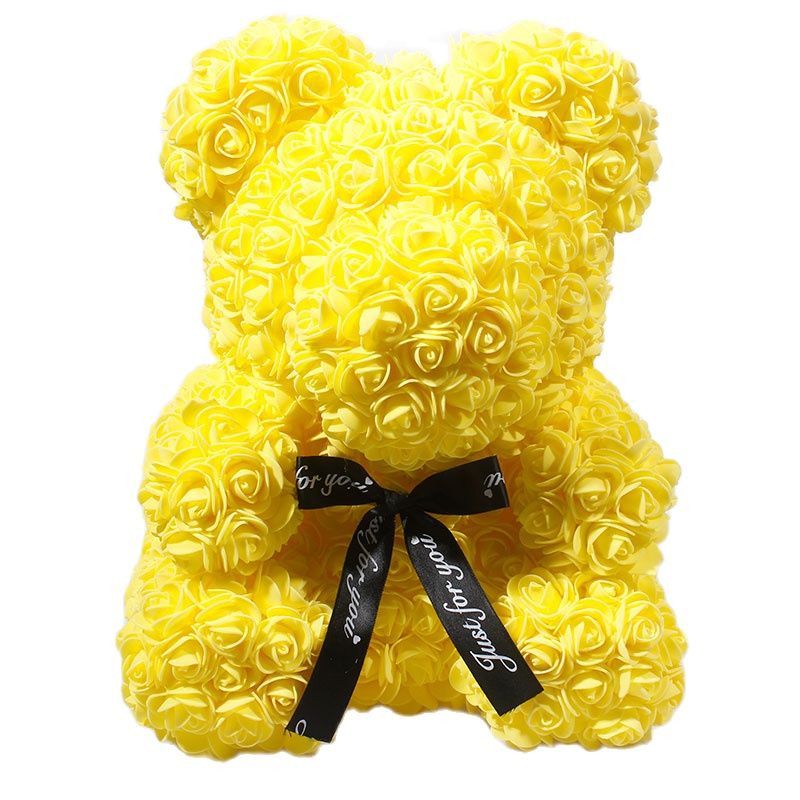 Brehn | Künstliche Rosenblumen Teddybär