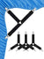 Brehn | GRIPFIX Spannbettlakenhalter-Set | 4-Pack Dreieckige Bettlakenriemen | Verstellbar & Rutschfest – Für Matratzen, Tischdecken & Abdeckungen