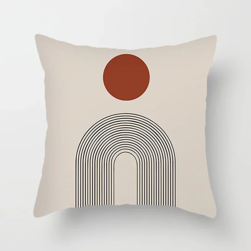 Moderne Kunst Abstraktes Muster Dekokissenbezüge Kreative Linien Sofa Stuhl Kissenhüllen Dekokissen Fall Home Office Dekor | Brehn