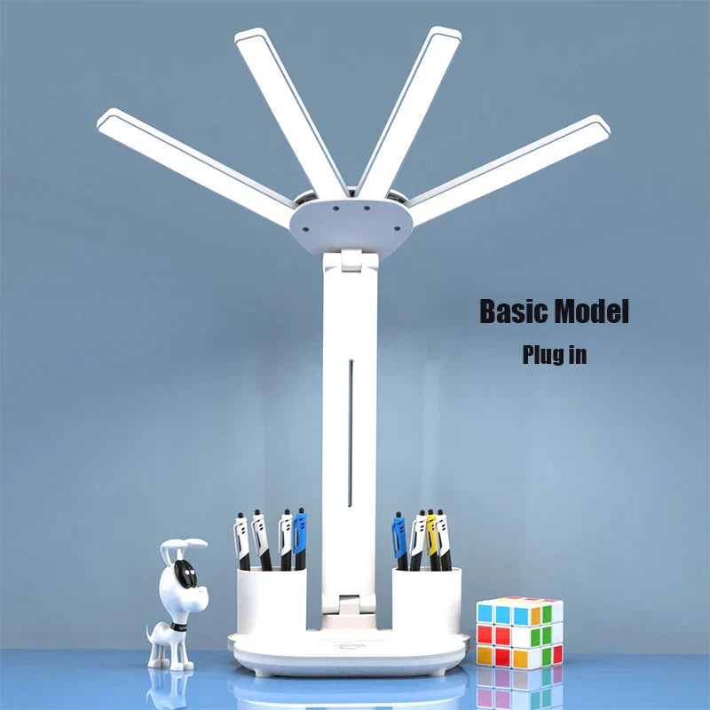 Brehn | 3in1 Multifunktionale Vier-Kopf Smarte Tischlampe