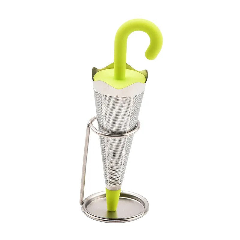 VIvolux | Regenschirm Edelstahl Teeinfusser