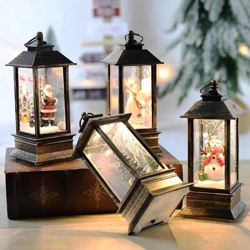 Retro Mini Weihnachtslaterne