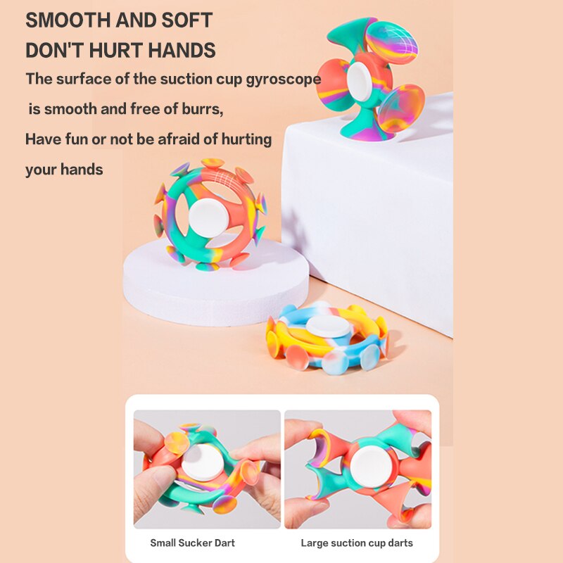 VIvolux | Anti-Stress Silikon Bunter Hand Spinner