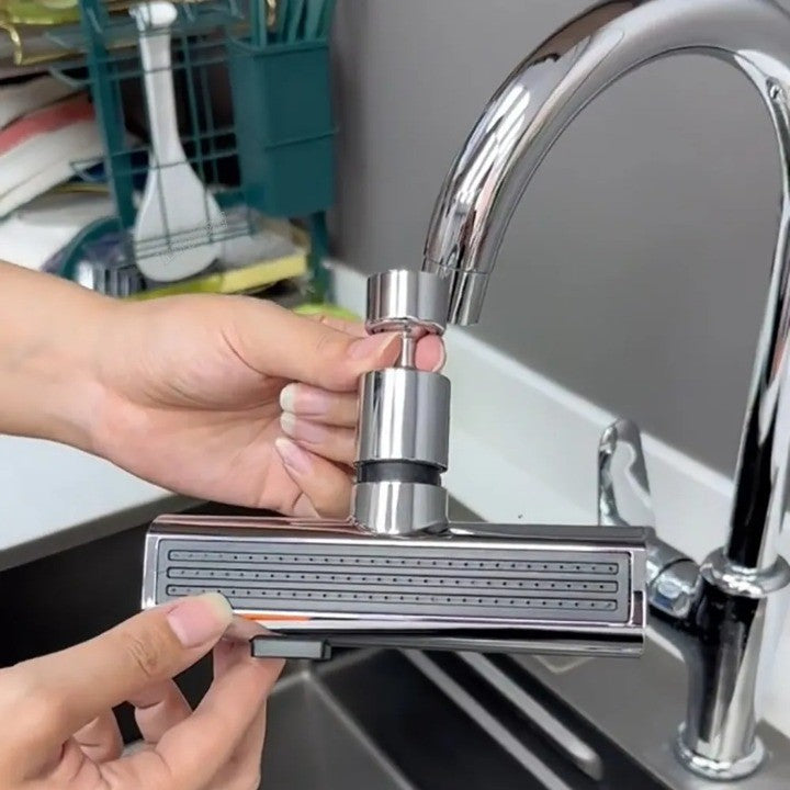 VIvolux | Universelle drehbare Wasserfall-Sink-Wasserhahn-Erweiterung