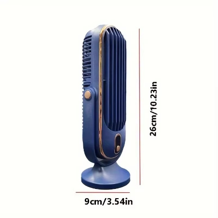 Kompakter, leistungsstarker, tragbarer Tischventilator – USB-aufladbar