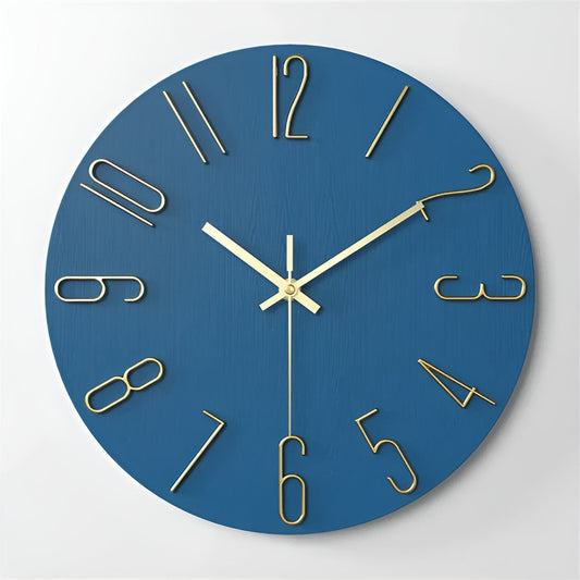 3D-Wanduhr – Modern und elegant | Dekorative Wanduhr für Wohnzimmer und Büro