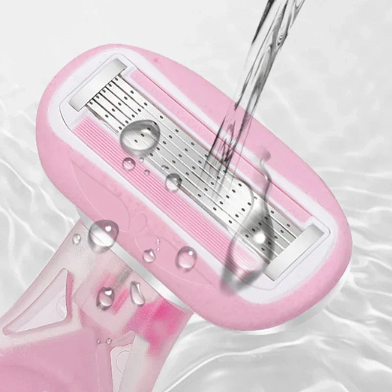 Brehn | Kompakt Pink Lady Schutz Rasierer Set