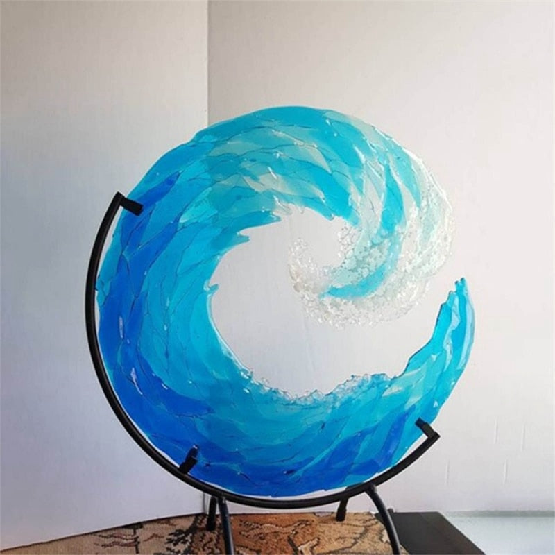 Brehn | Skulptur der Ozeanwelle - AquaWave