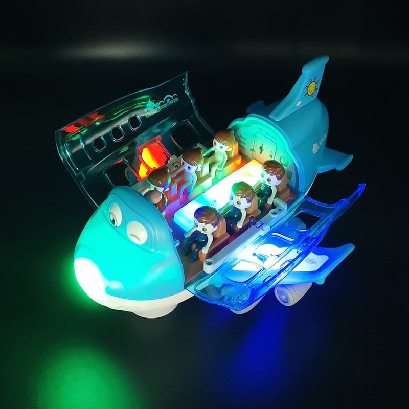 VIvolux | Kinder Musik Elektrisch Zusammengebaut Airbus Spielzeug