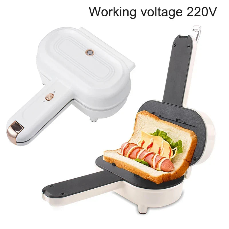 VIvolux | Mini Antihaft-Toastpress-Grillmaschine