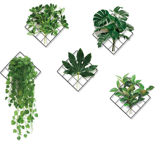 3D Natur Wind Grün Pflanzen Wandaufkleber