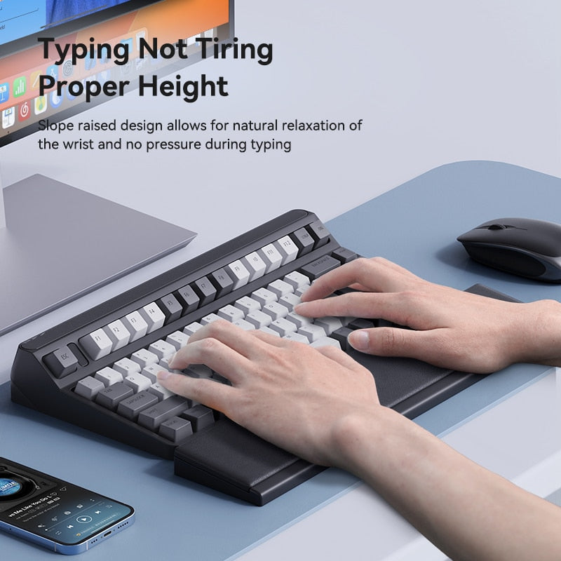 Brehn | Ultra Ergonomisches Memory Foam Handgelenk Speicherpad