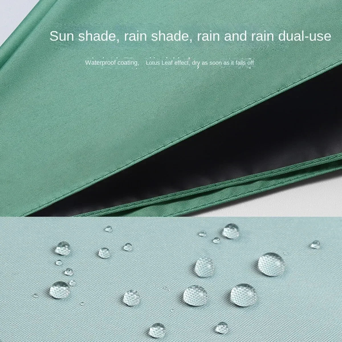 Brehn | Mini Sonnenschutz Regen Schutz Minimal Regenschirm
