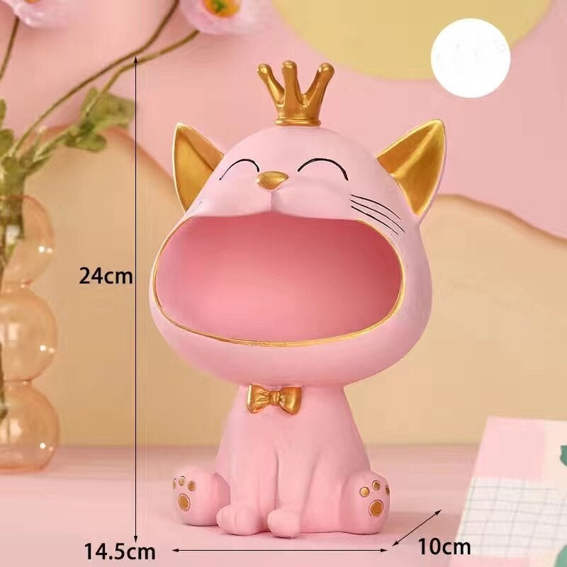 Brehn | Fortune Kitty Statue Zuhause Aufbewahrungsbox