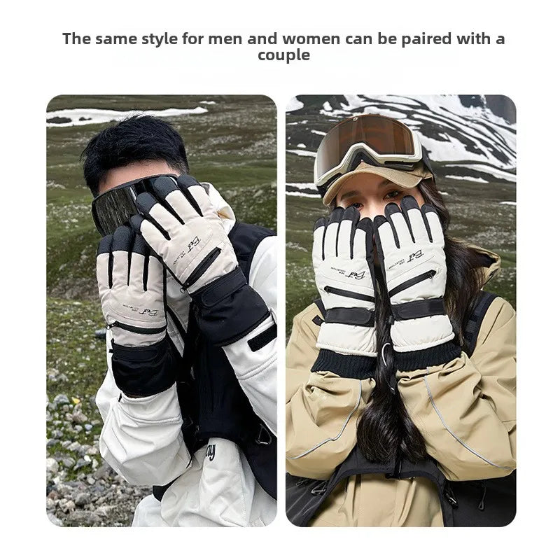 Brehn | GlacioShield Pro Gloves | Waterproof Winter Gloves | Touchscreen & Non-Slip | Warm Fleece Lining for Skiing, Cycling & Outdoor