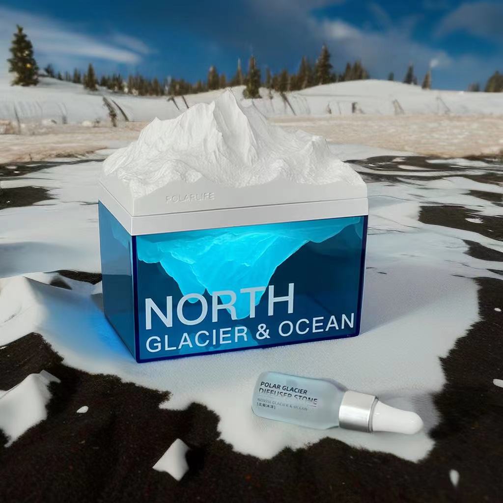 Iceberg Aromatherapie Brehnuetooth Lautsprecher Nachtlampe | Brehn