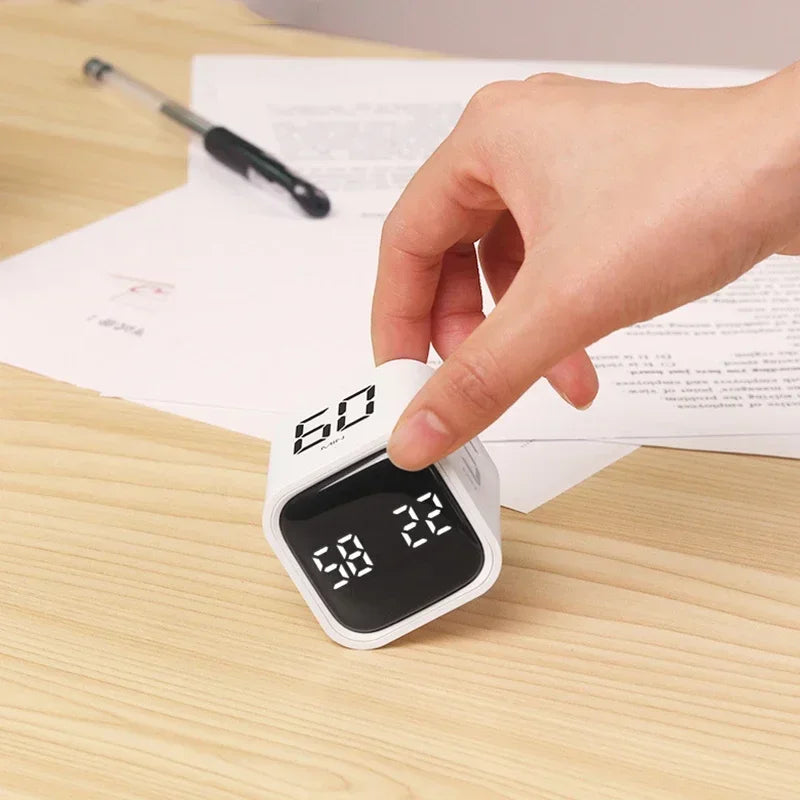 Time Cube SlimTimer – Tragbarer LED-Würfel-Timer mit Bewegungssensor | Brehn