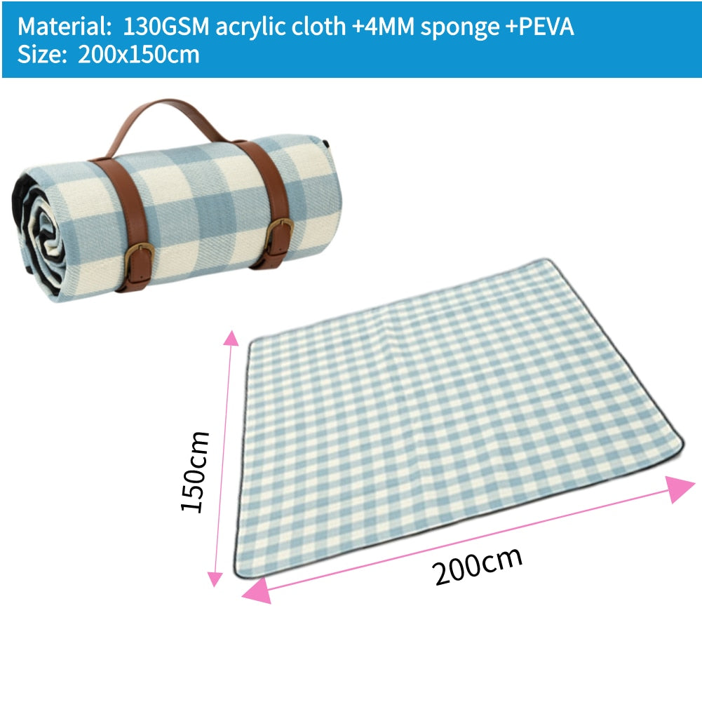 Brehn | Wasserfestes Outdoor Faltbares Strand Campingmatte