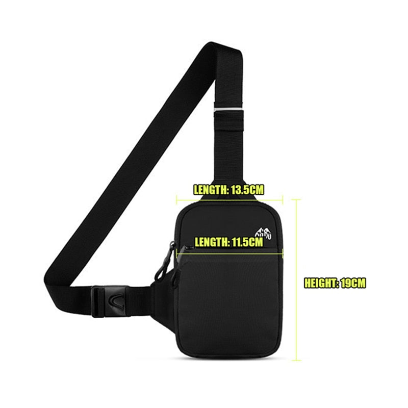 Brehn | Wasserdichte Schulter Sport Wave Brusttasche