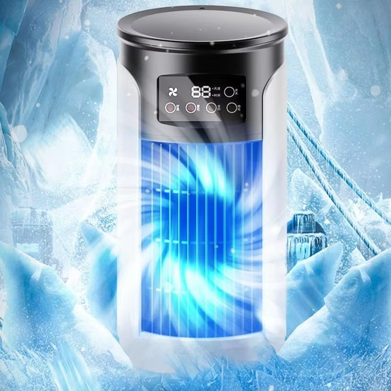 Tragbare Klimaanlagenventilator Verdunstungskühler USB Leise Timer Raumkühlung Kleiner 10 oz Wassertank Persönlicher Kühler Einstellbar | Brehn