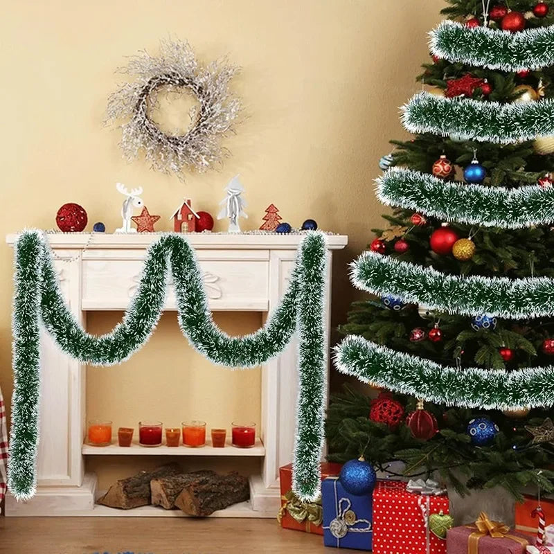 Weihnachtliche Deko Girlande – Künstliche Tannengirlande für Innen- und Außendekoration | Brehn