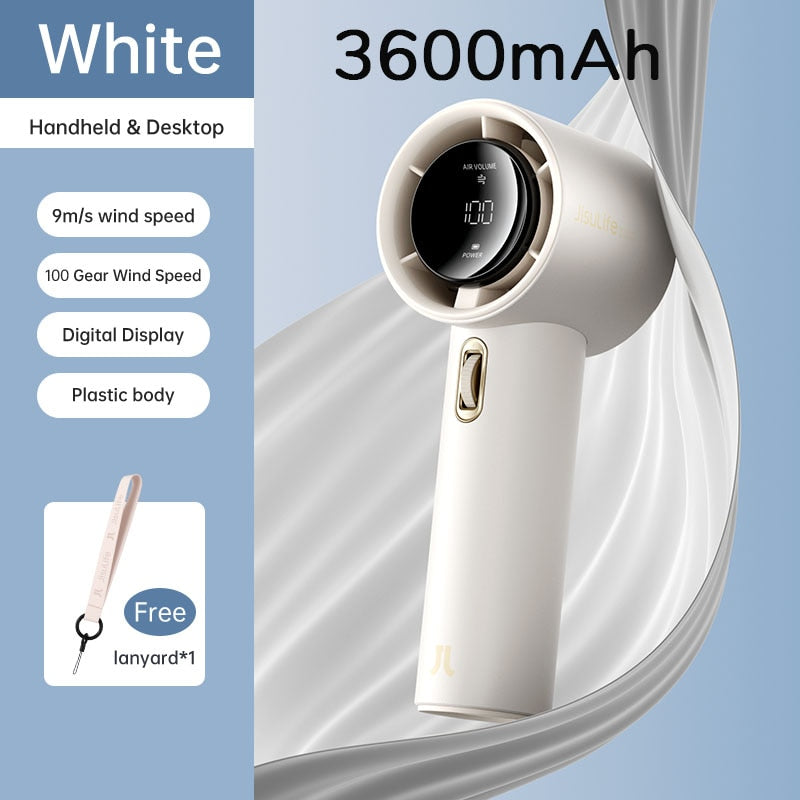 VIvolux | Tragbarer Handheld Wireless Kühl Sommer Ventilator