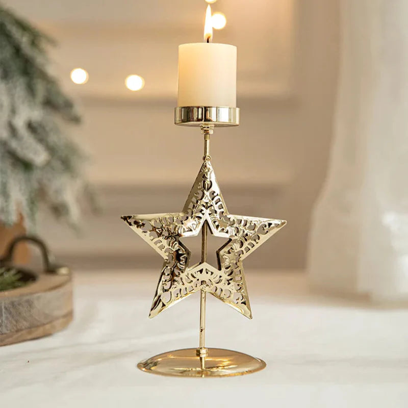 Brehn | Eisen Weihnachtskerzenständer