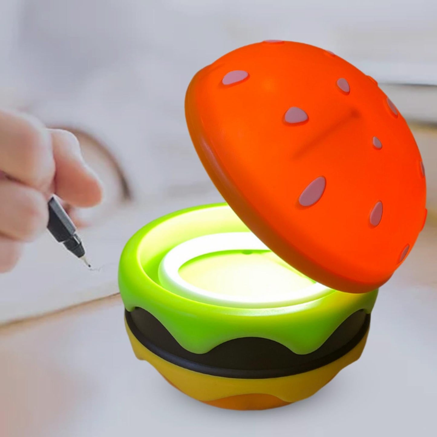 FoldaBrehne Wireless Einzigartige Hamburger TaBrehne Lampe | Brehn