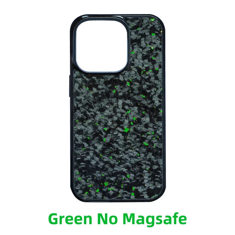 Magsafe Carbonfaser-Stoßfeste iPhone-Hülle