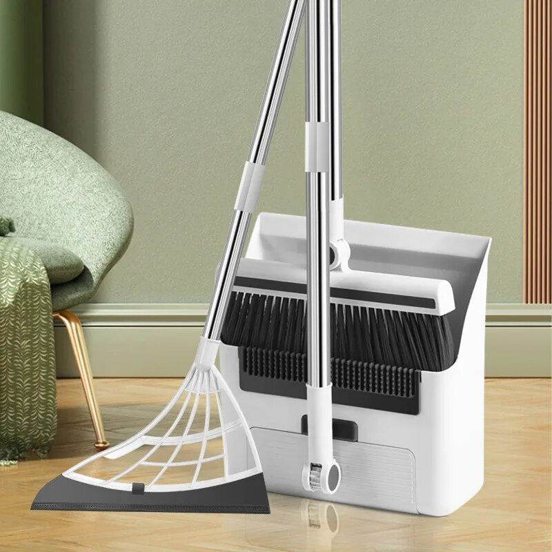 VIvolux | 3in1 Platzsparendes Reinigungsmeister Bürsten Set