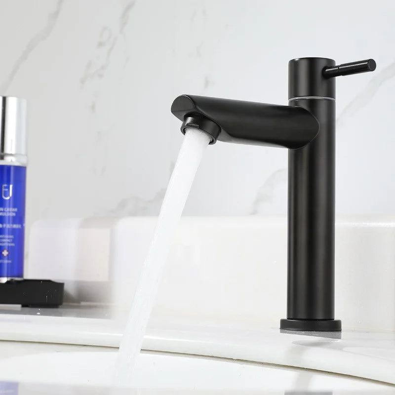 Brehn | Stilvoller Luxus Edelstahl Waschbecken Wasserhahn für Badezimmer