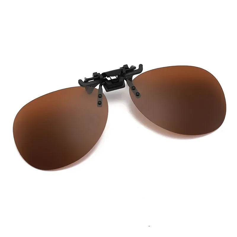 Polarisierte Clip-On-Sonnenbrille Vintage | Brehn