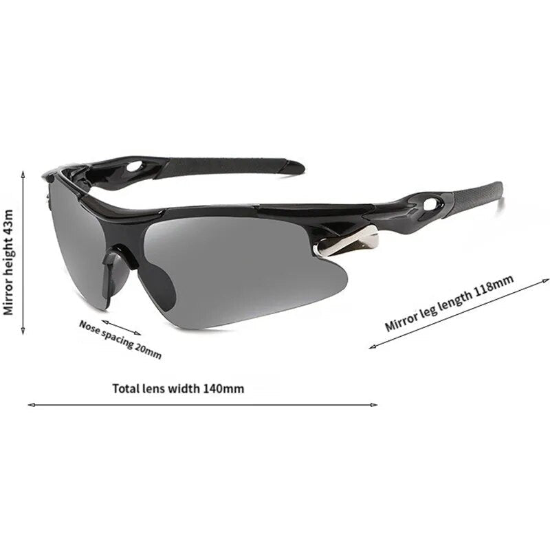 Brehn | Winddichte Fahrradsonnenbrille