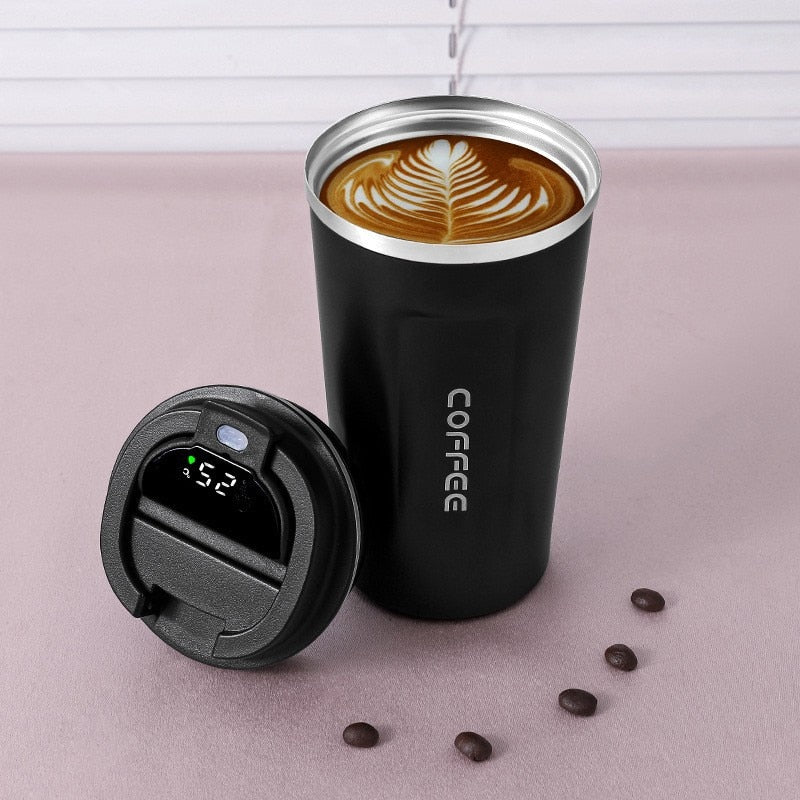 LED-Temperaturanzeige Smart Thermoskaffeebecher | Brehn